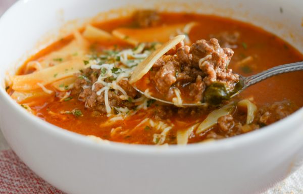 Ninja Foodi Lasagna Soup