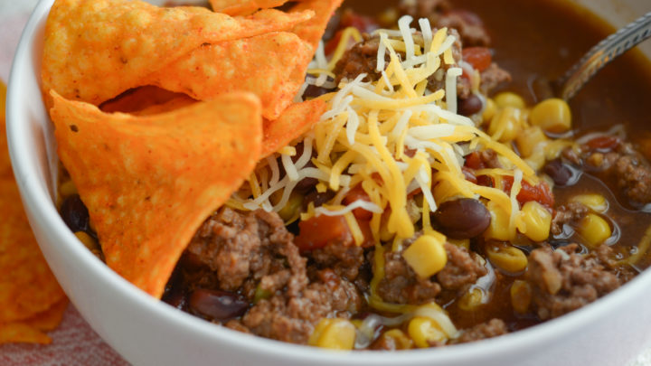 Image for Slow Cooker Beef Taco Soup