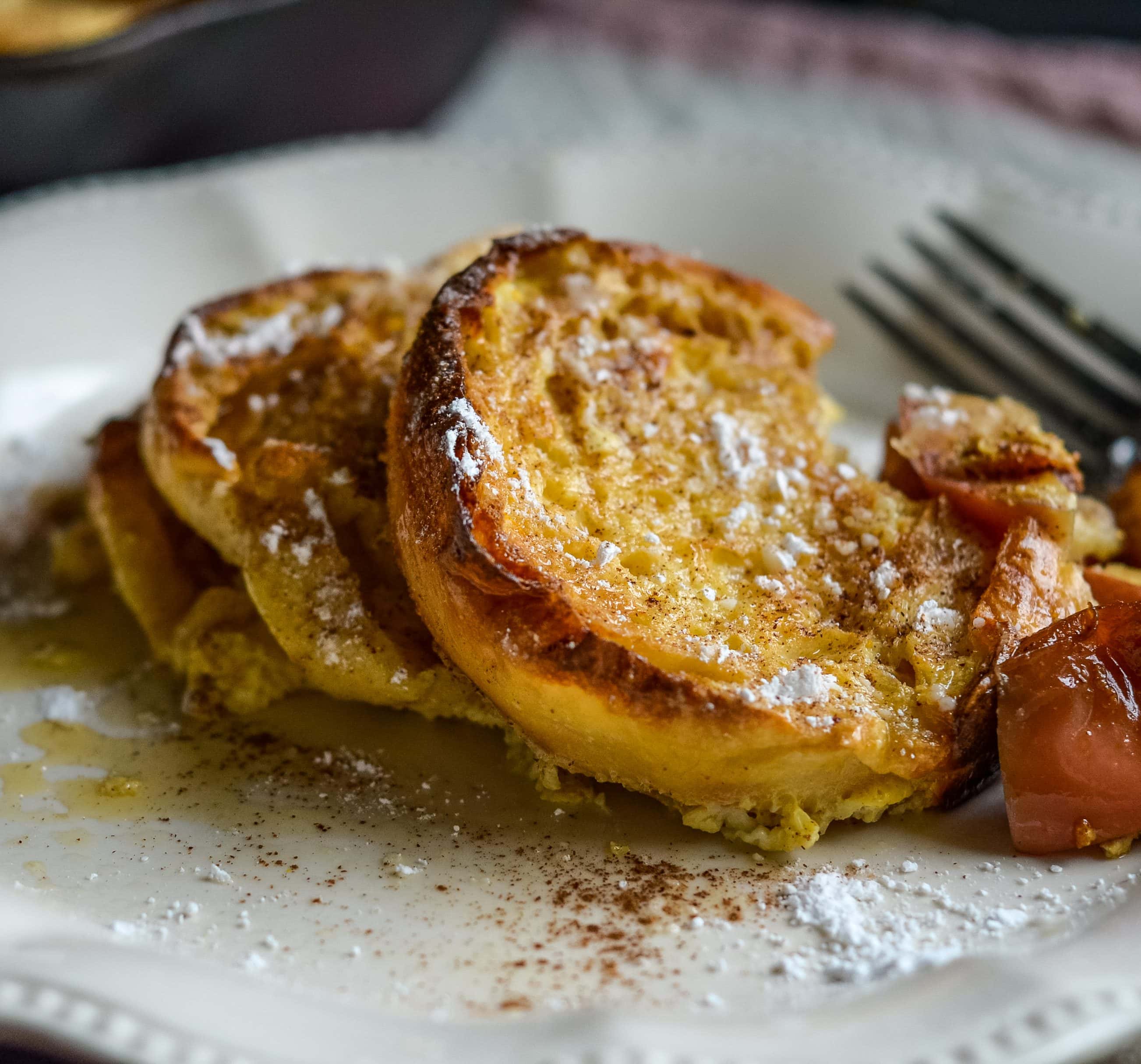 Baked Apple Cinnamon French Toast
