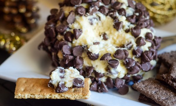 Chocolate Chip Cheesecake Ball