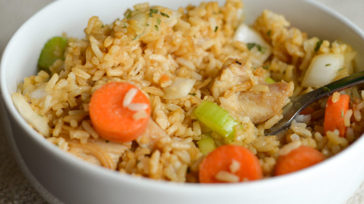 Image for Gluten Free Air Fryer Chicken Fried Rice