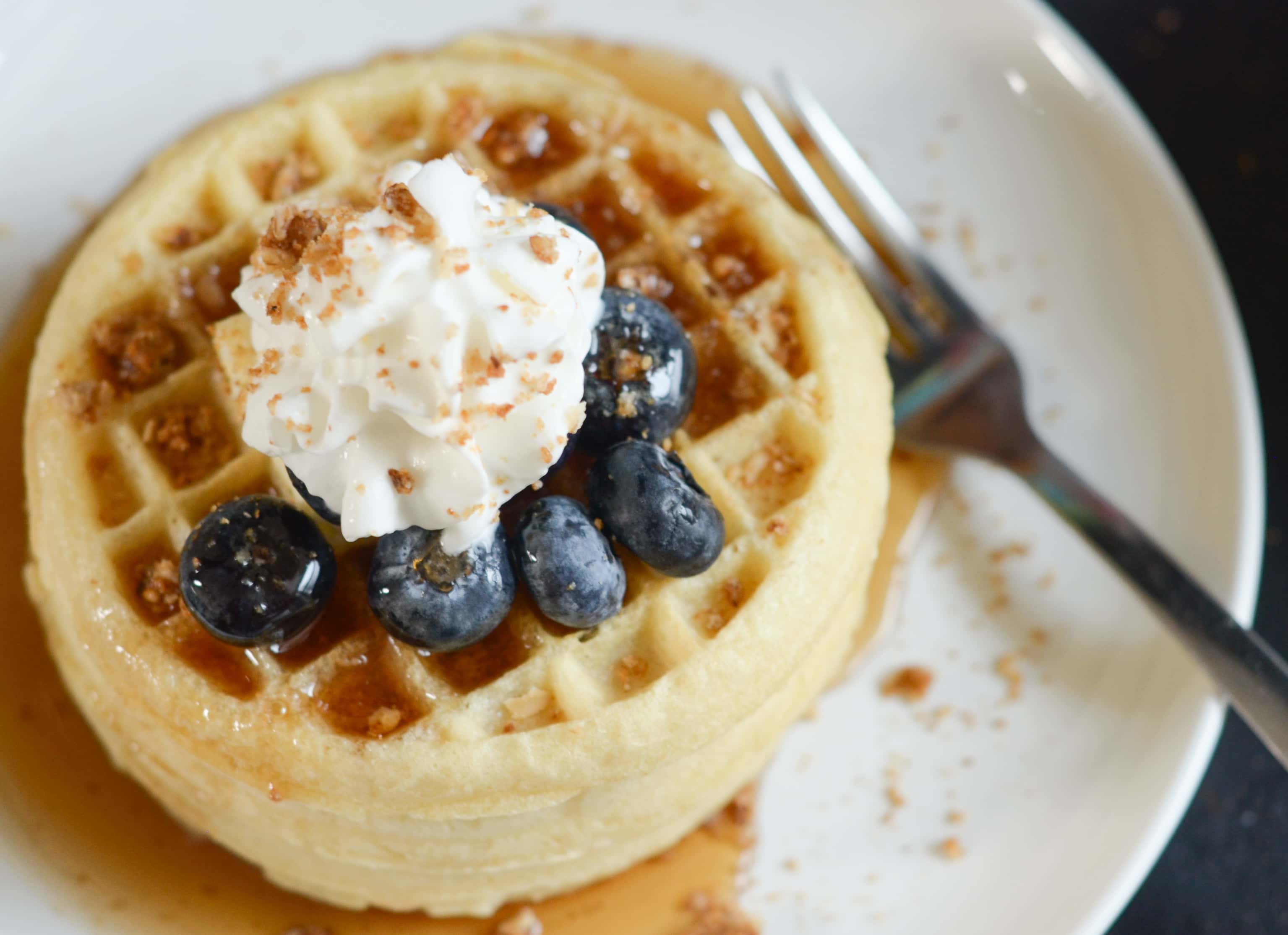 Quick and Easy Waffle Bar