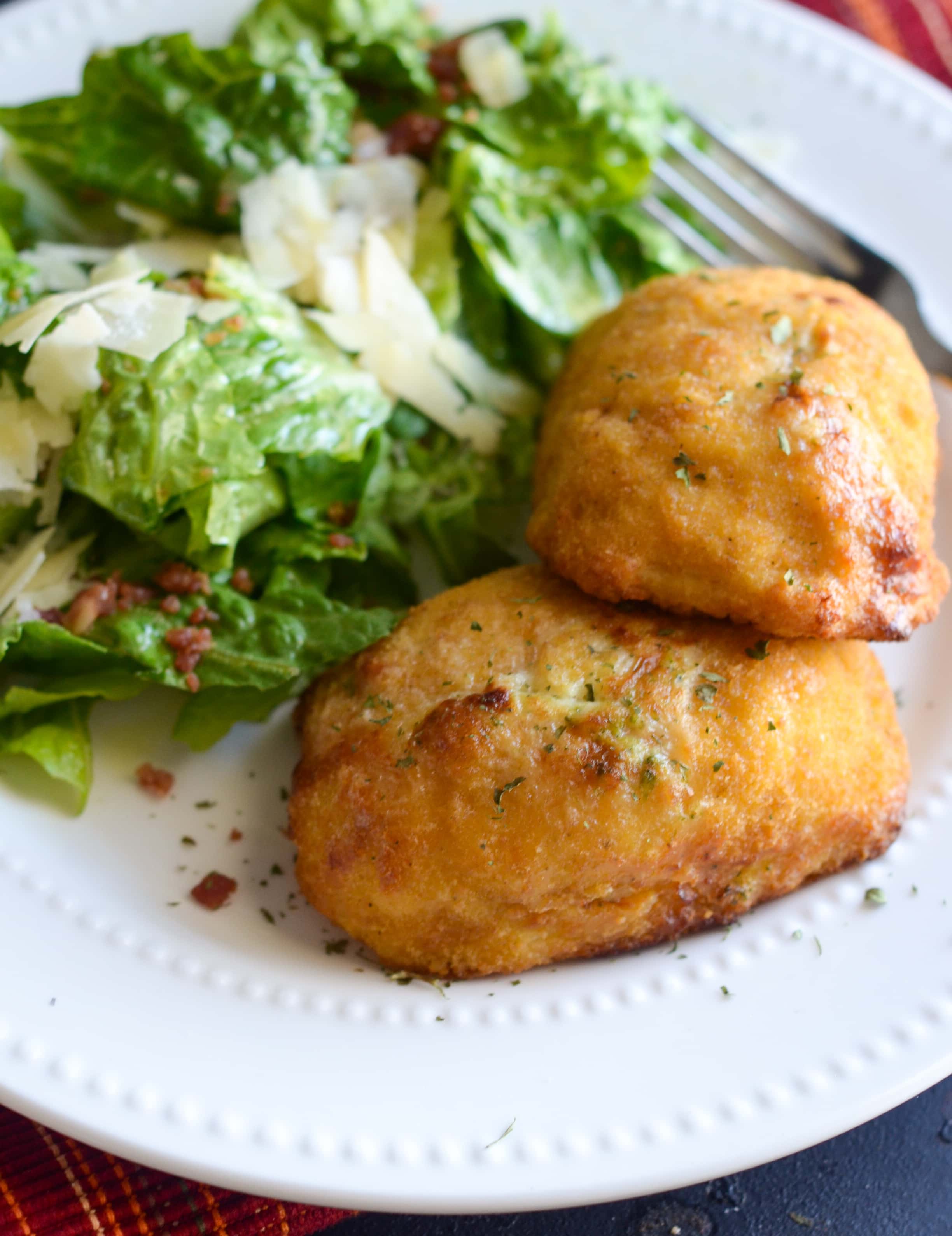 Air Fryer Broccoli & Cheese Stuffed Chicken Breast