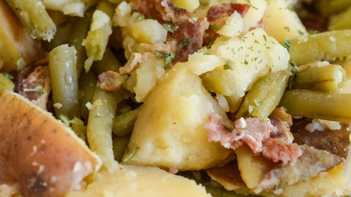 Image for Slow Cooker Green Beans and Potatoes