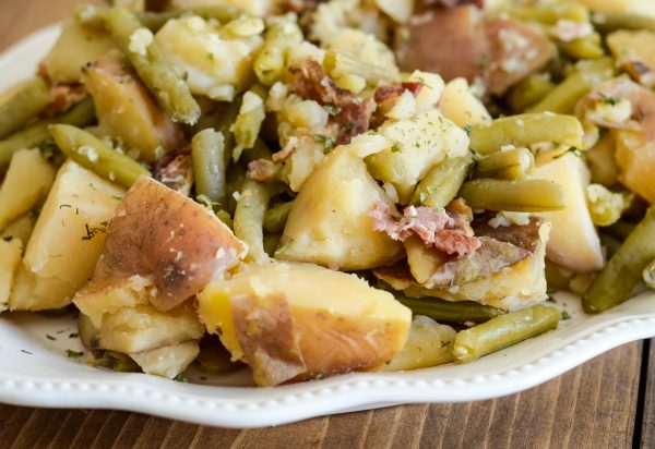 southern style green beans and potatoes