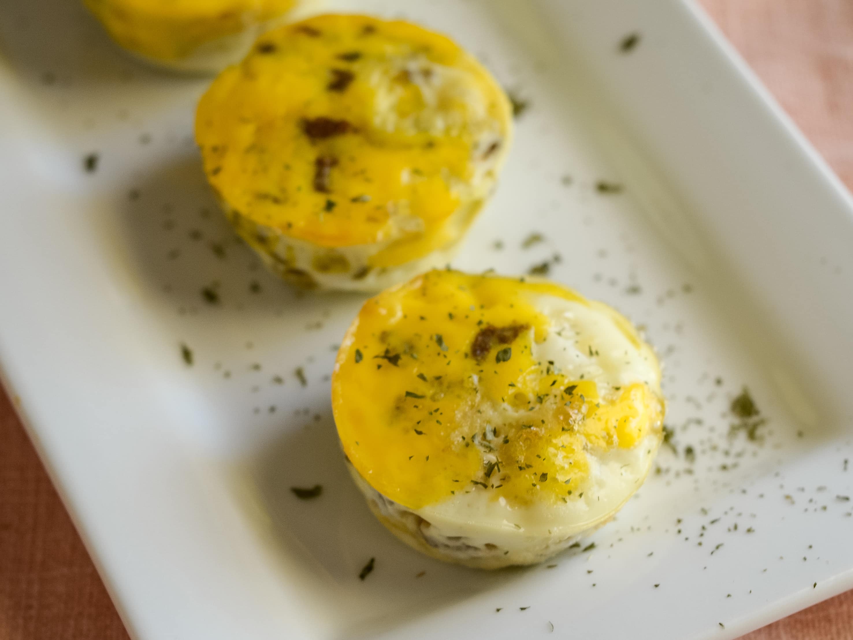 Baked Omelet Muffins in a Muffin Tin