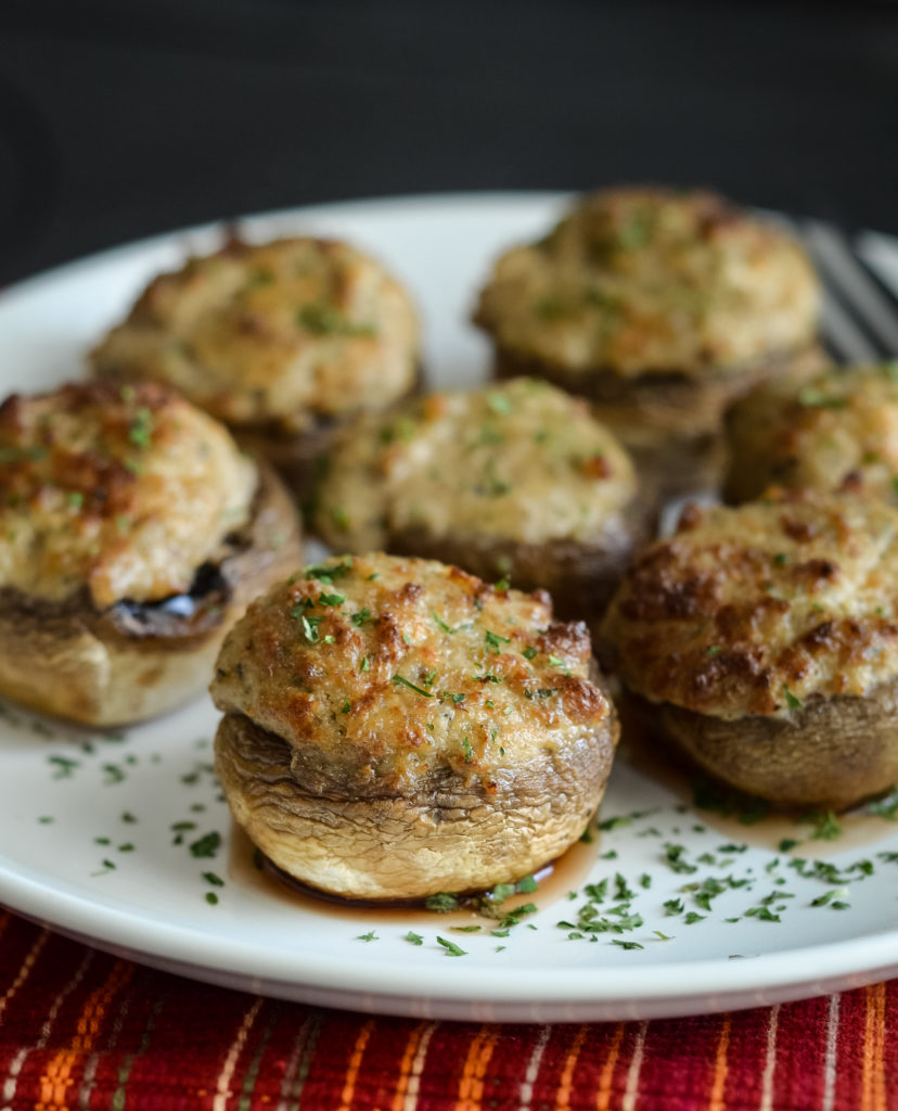 air fryer stuffed mushrooms
