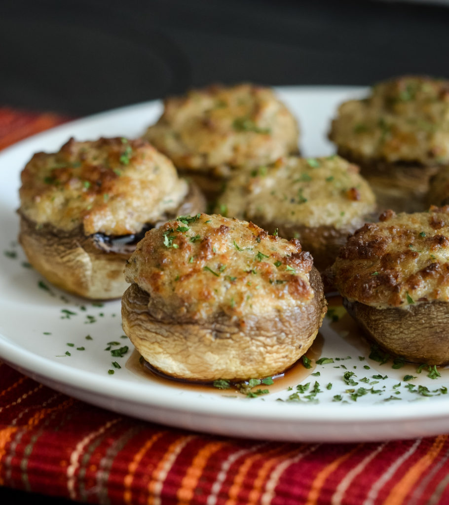 air fryer stuffed mushrooms