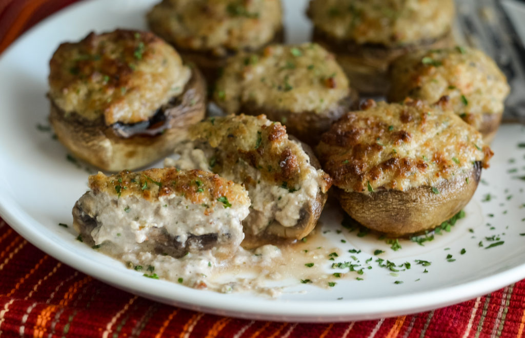 air fryer stuffed mushrooms