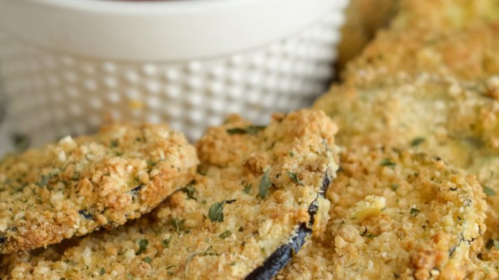Image for How to Make Air Fried Eggplant (Gluten-Free)