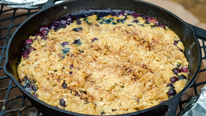 Image for Campfire Blueberry Crisp