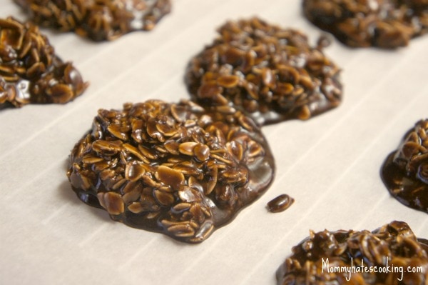 Nutella No Bake Cookies