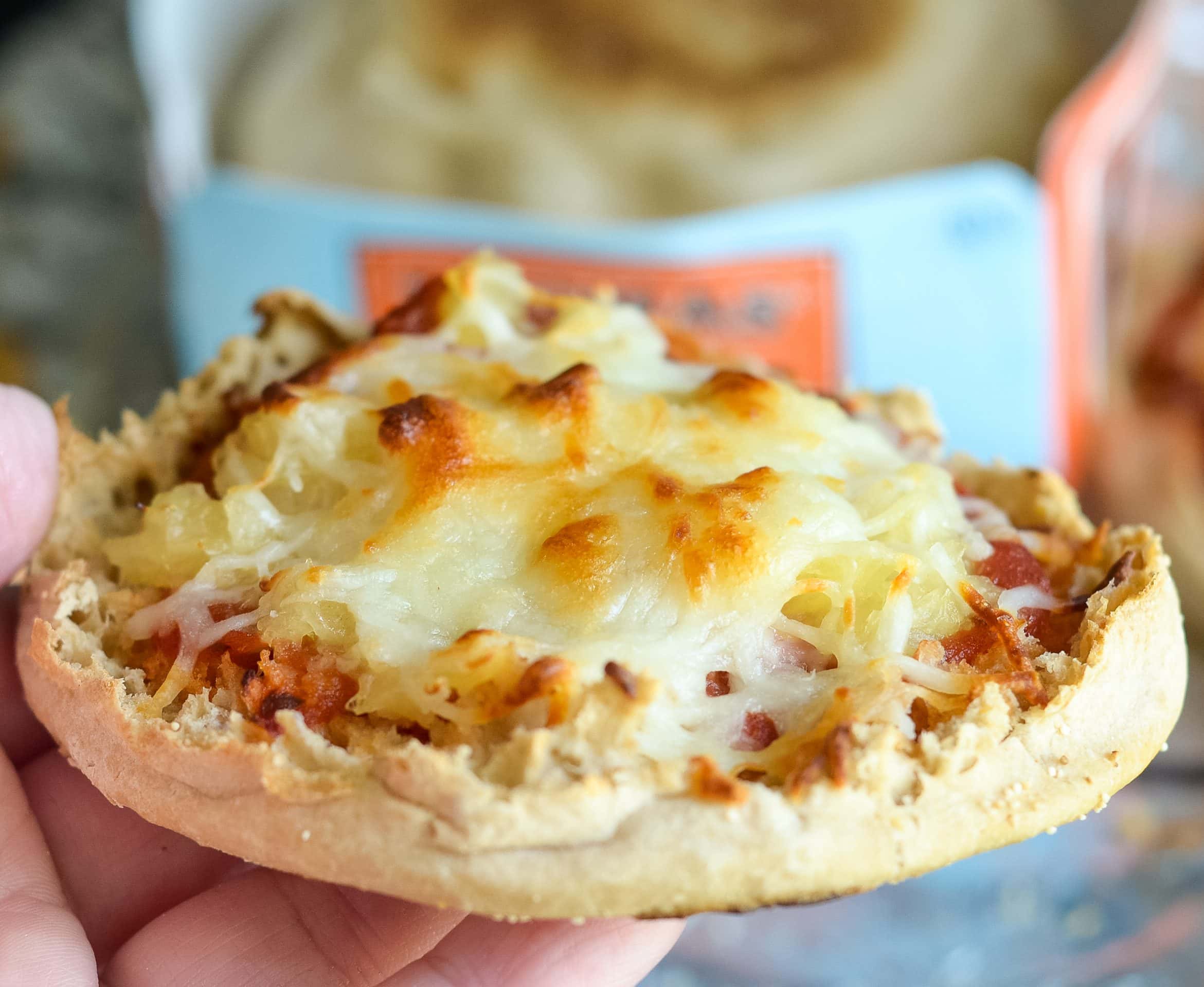 Air Fryer Hawaiian Pizzas
