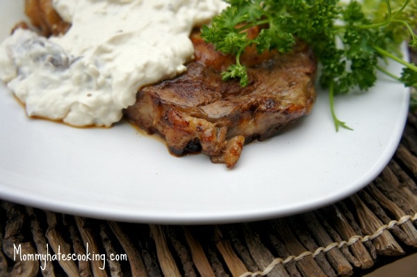 Alfredo Smothered Steaks