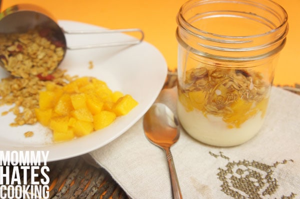 Feeding Your Zoo at Home with Peach Parfaits