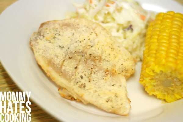 Parmesan Baked Tilapia