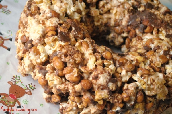 Chocolate Popcorn Cake