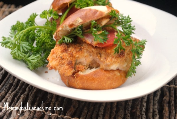 Sister Schubert’s Pretzel Roll Italian Chicken Sliders