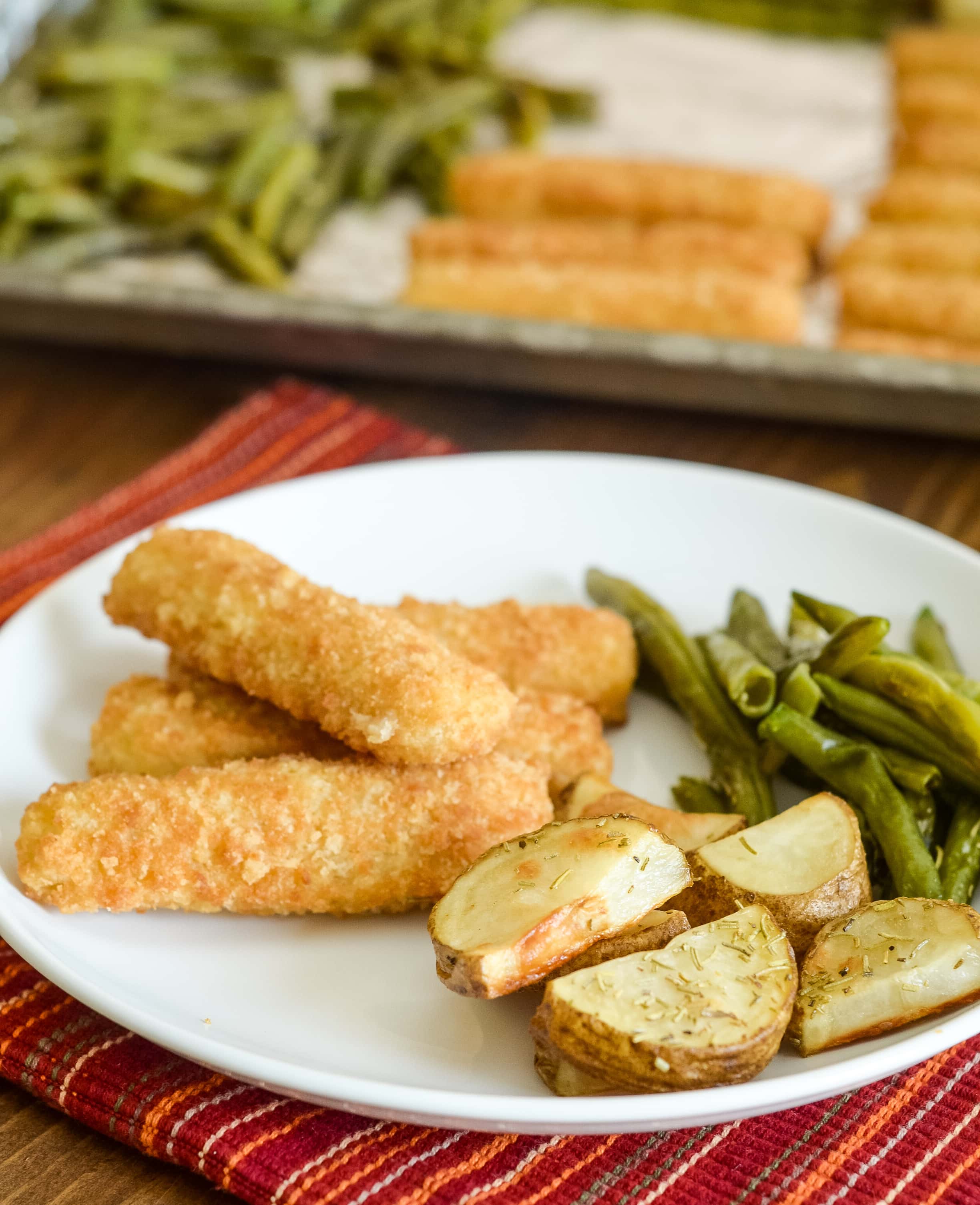 Sheet Pan Crispy Fish and Vegetables