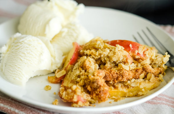gluten free baked apple crisp