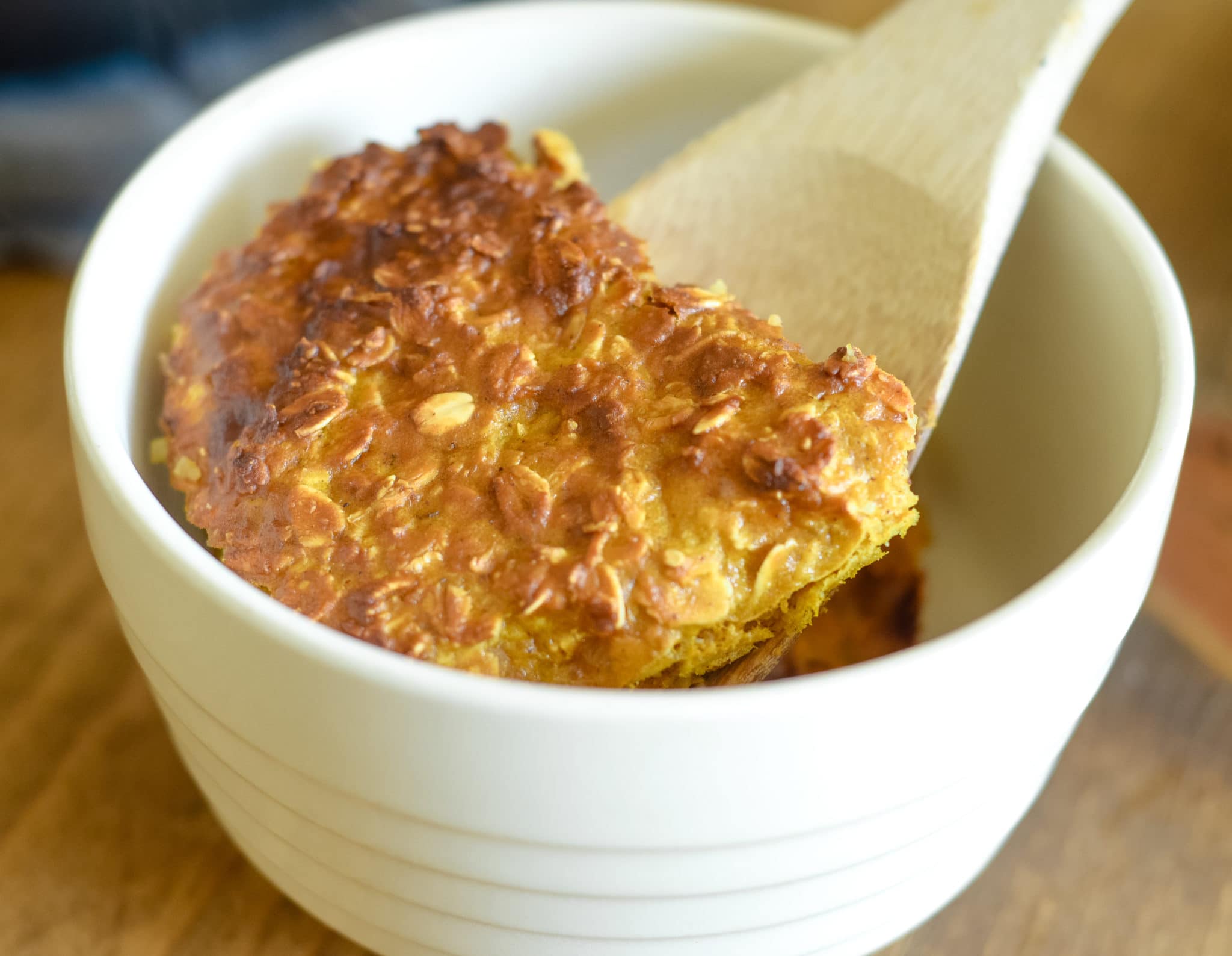 Ninja Foodi Baked Pumpkin Oatmeal