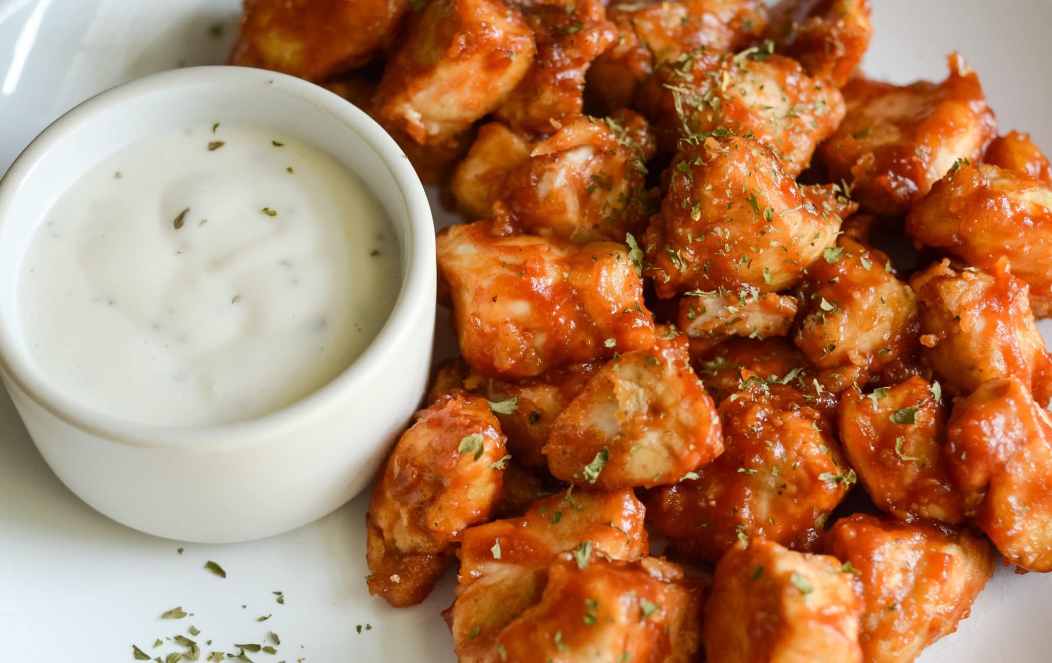 Air Fryer Barbecue Chicken Nuggets (Gluten-Free)
