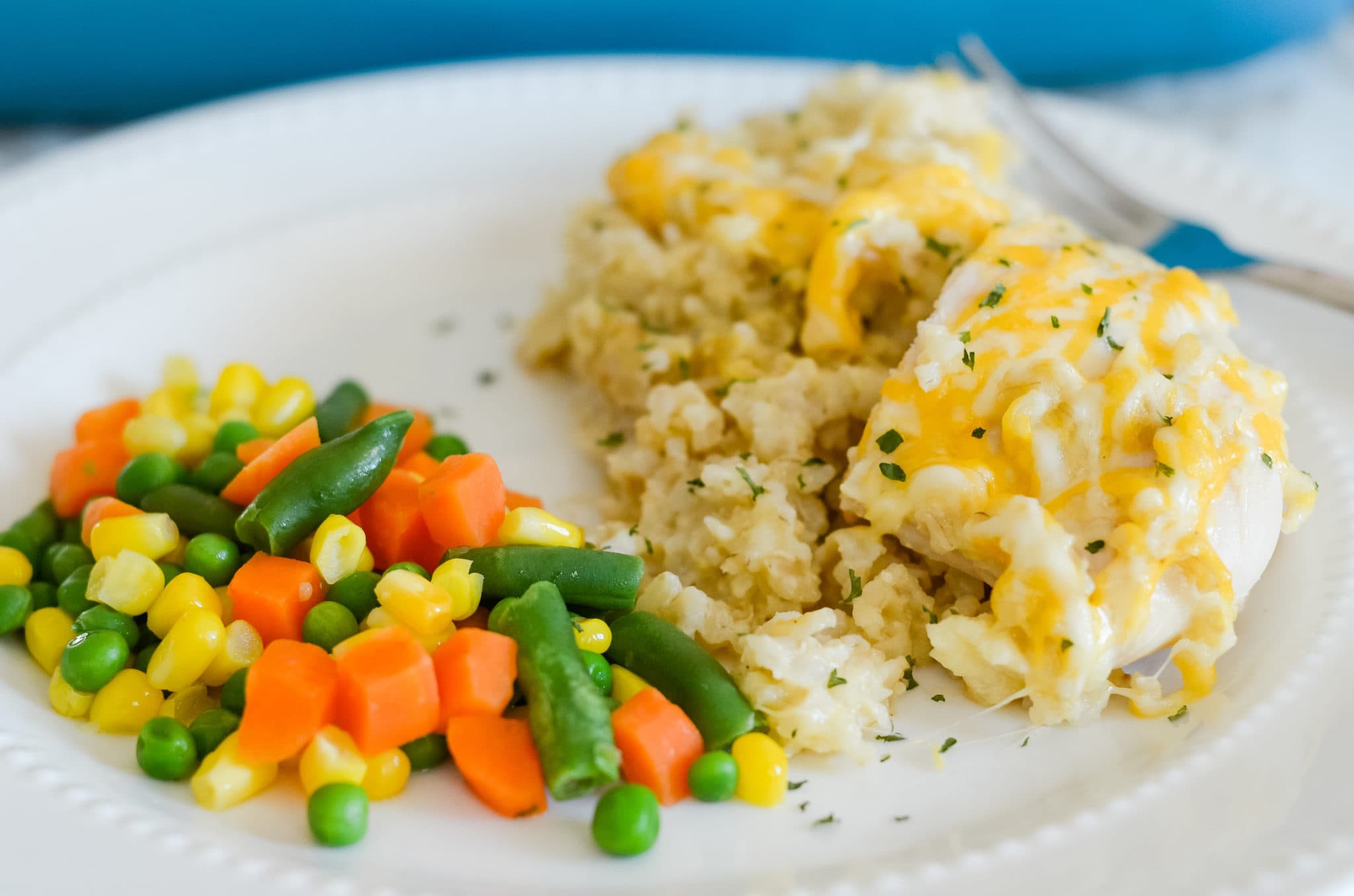 Cheesy Chicken and Rice (Gluten-Free)
