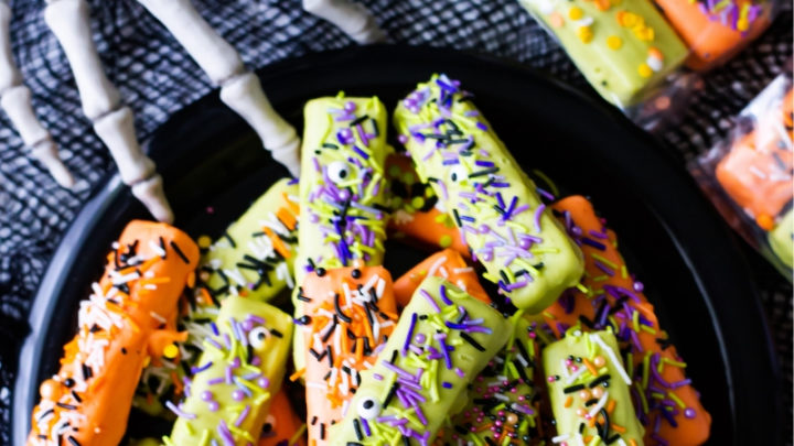 Image for Easy No-Bake Halloween Wafer Cookie Treats