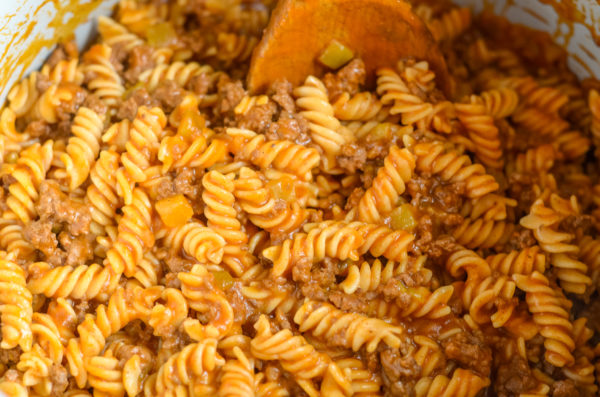 pressure cooker taco pasta