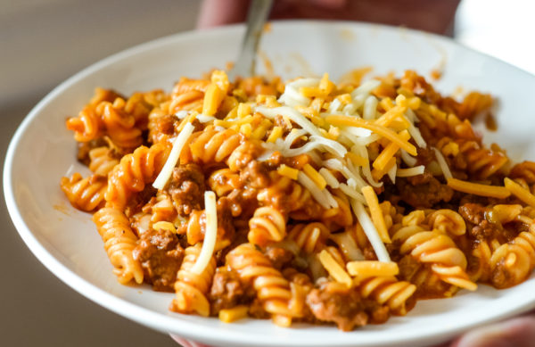 pressure cooker taco pasta