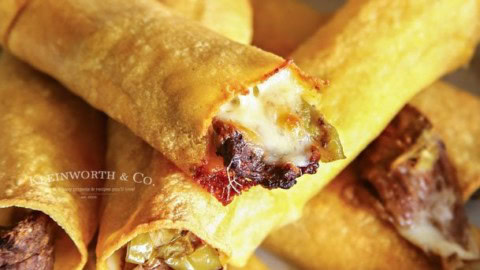 Image for Air Fried Philly Cheesesteak Taquitos