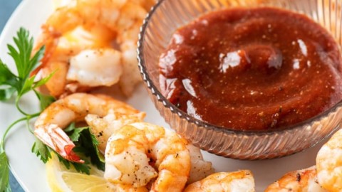 Image for Air Fried Shrimp Cocktail Recipe