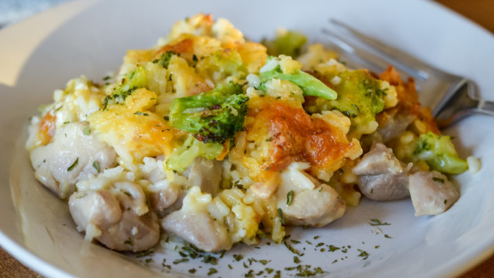 Image for Ninja Foodi Cheesy Broccoli Chicken and Rice Bake