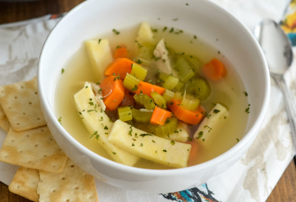 Ninja Foodi Chicken Noodle Soup