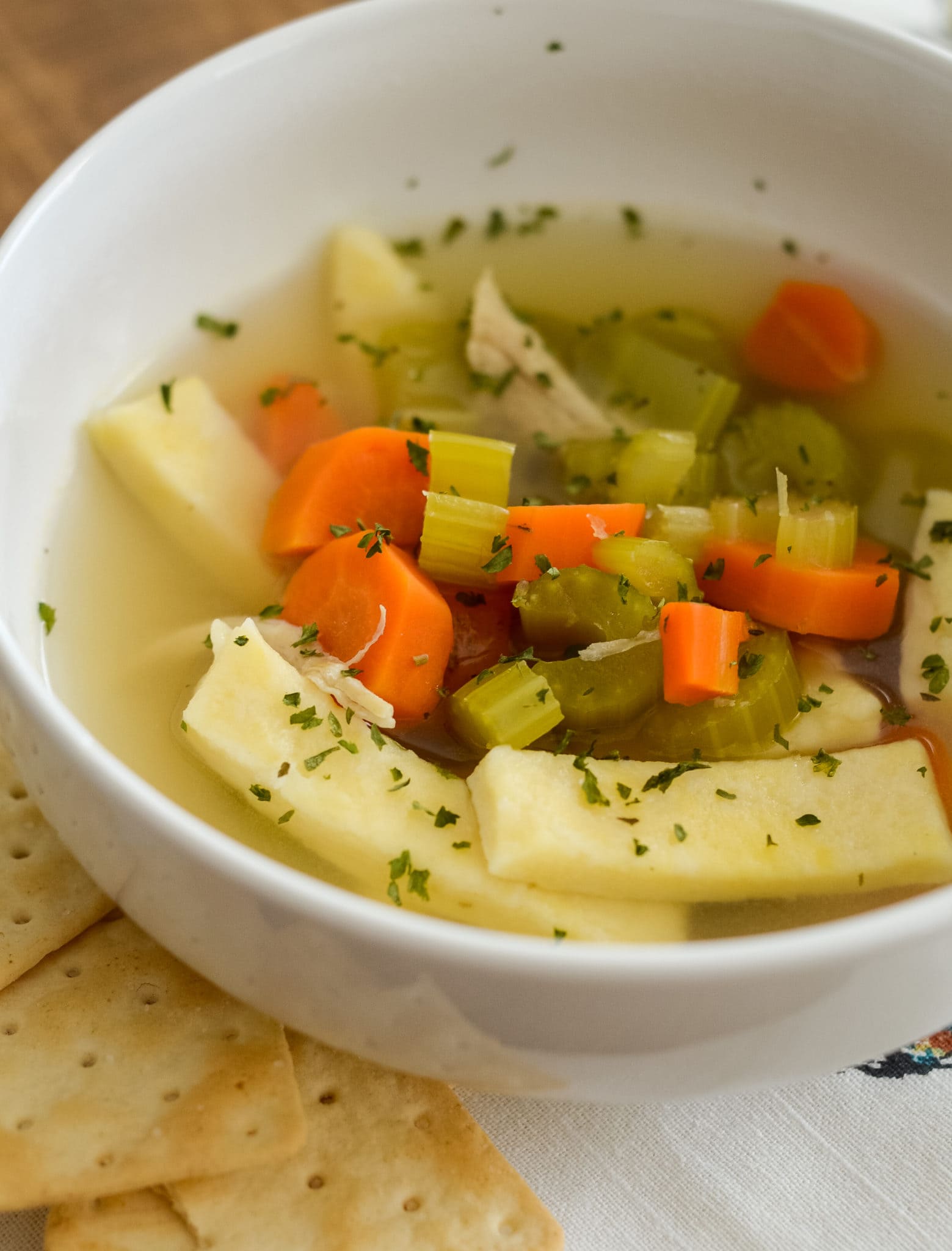 Pressure Cooker Chicken Noodle Soup