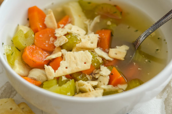 Ninja Foodi Chicken Noodle Soup