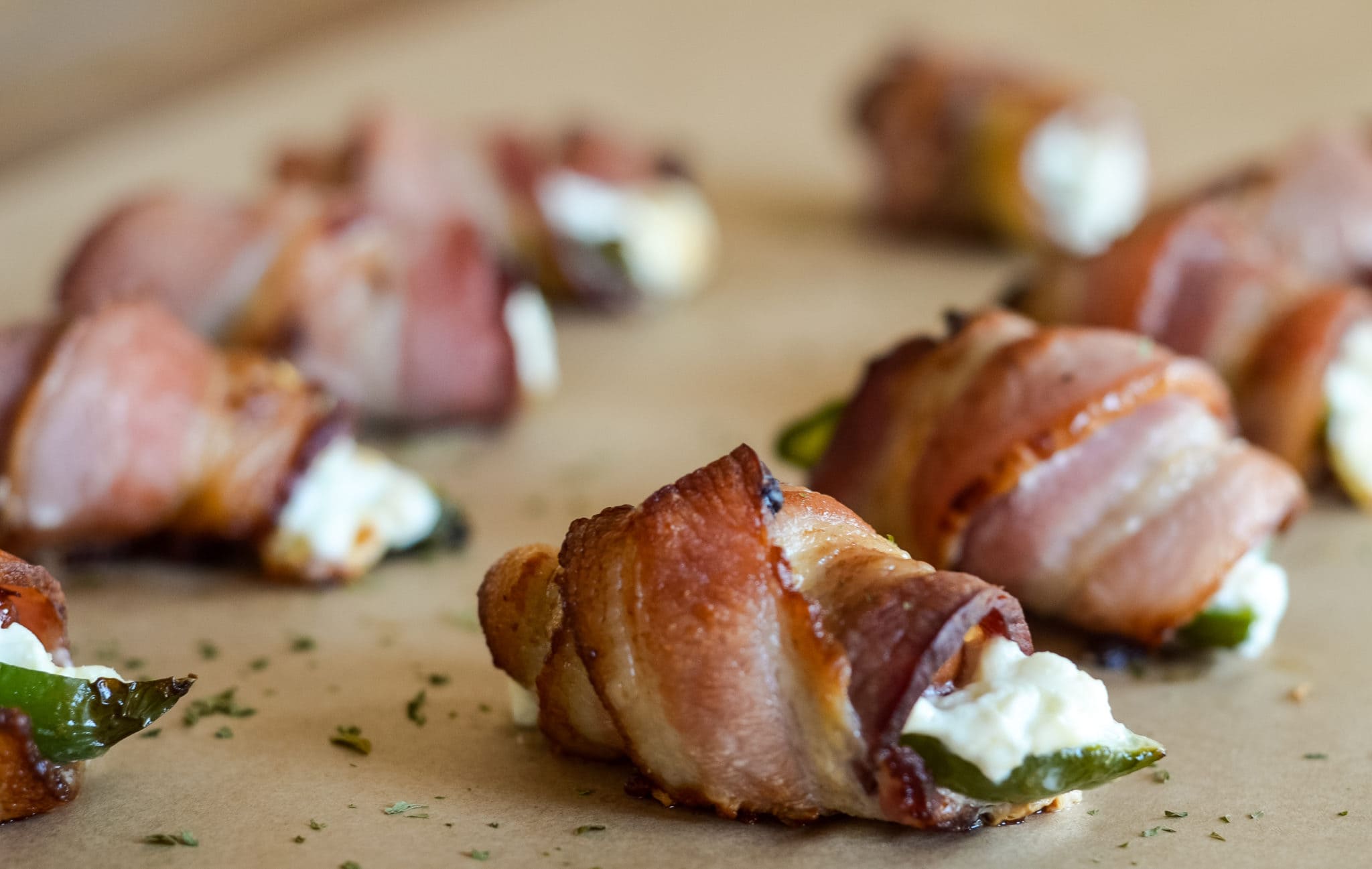 Ninja Foodi Bacon Wrapped Jalapeño Poppers (Air Fryer)