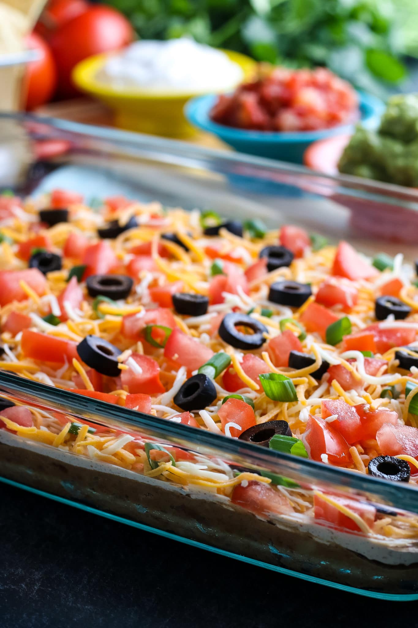 Layered Taco Dip (Gluten-Free)