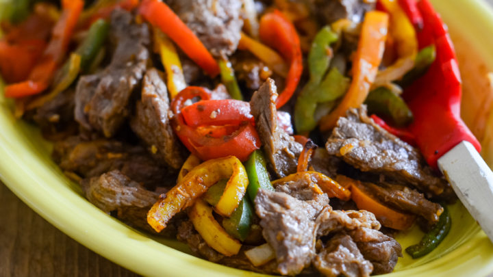 Image for Air Fryer Beef Fajitas (Ninja Foodi Recipe)