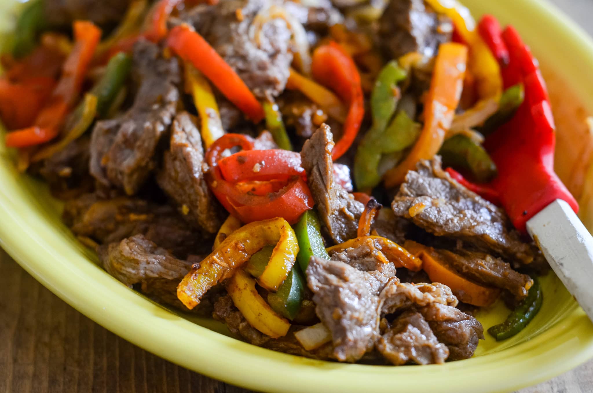 Air Fryer Beef Fajitas (Ninja Foodi Recipe)