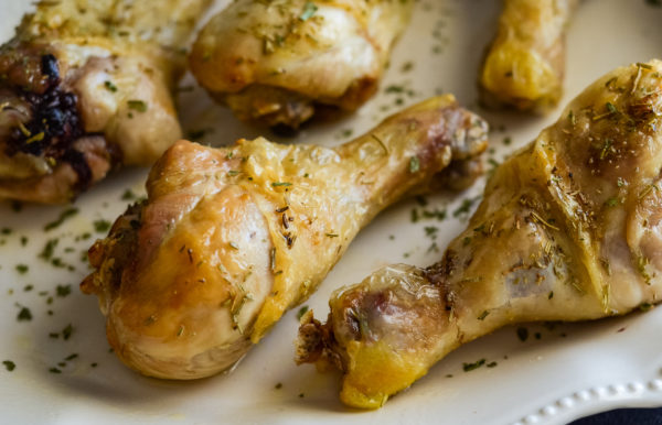 Ninja Foodi Chicken Legs with Vegetables