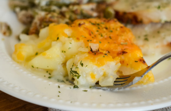 scalloped potatoes in the ninja foodi