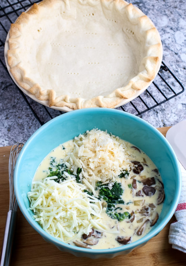 Easy Spinach Quiche (Gluten-Free Optional)