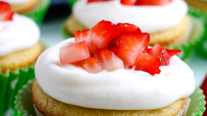 Image for Gluten-Free Strawberry Shortcake Cupcakes