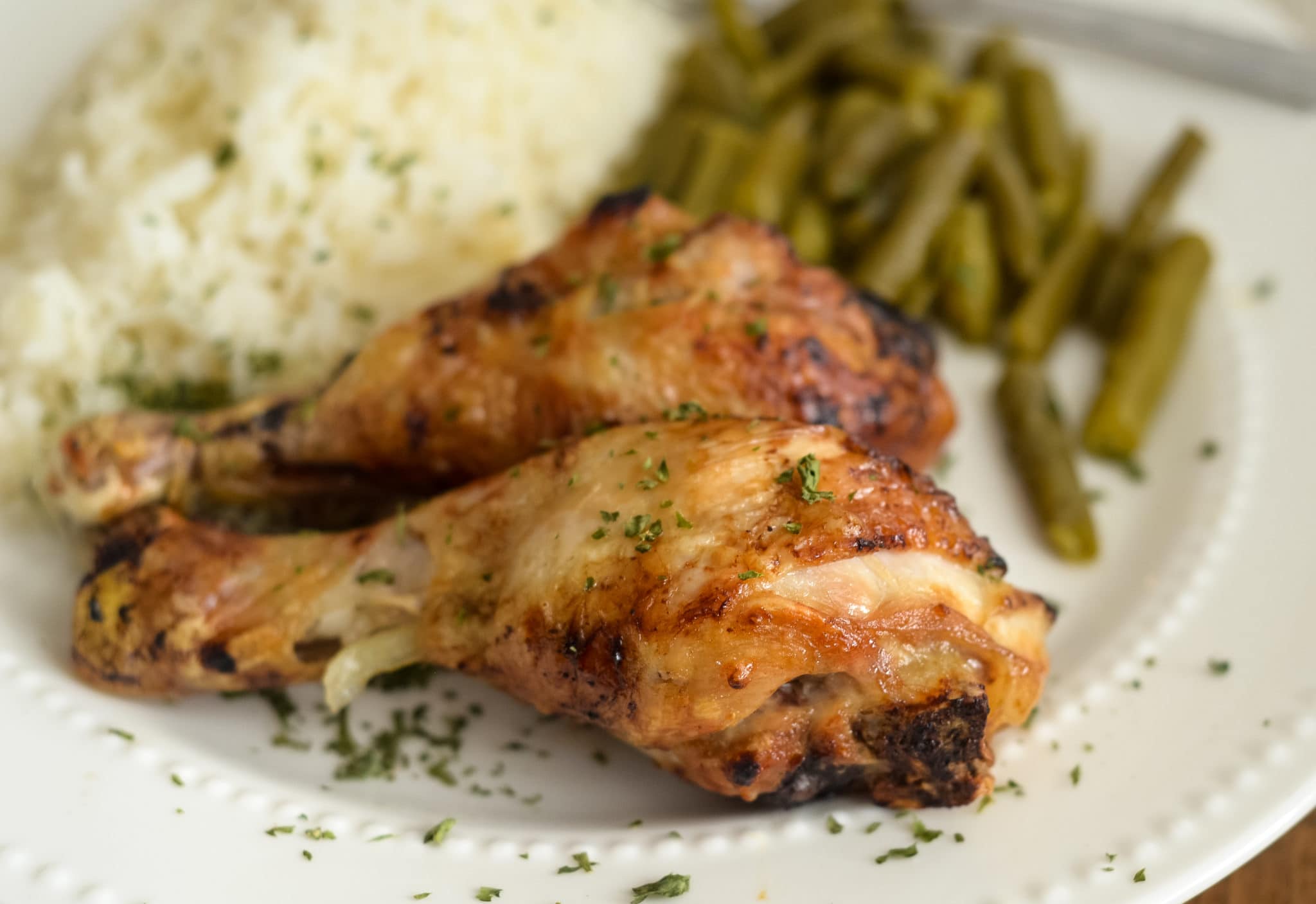 Ninja Foodi Teriyaki Chicken Legs