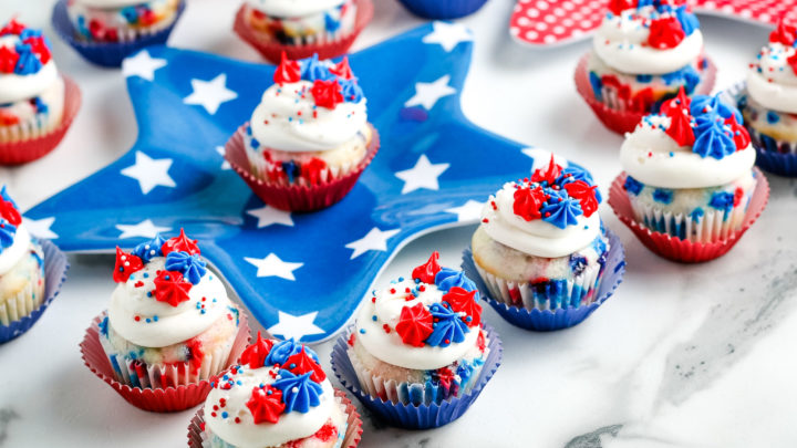Image for Gluten-Free Mini Patriotic Cupcakes