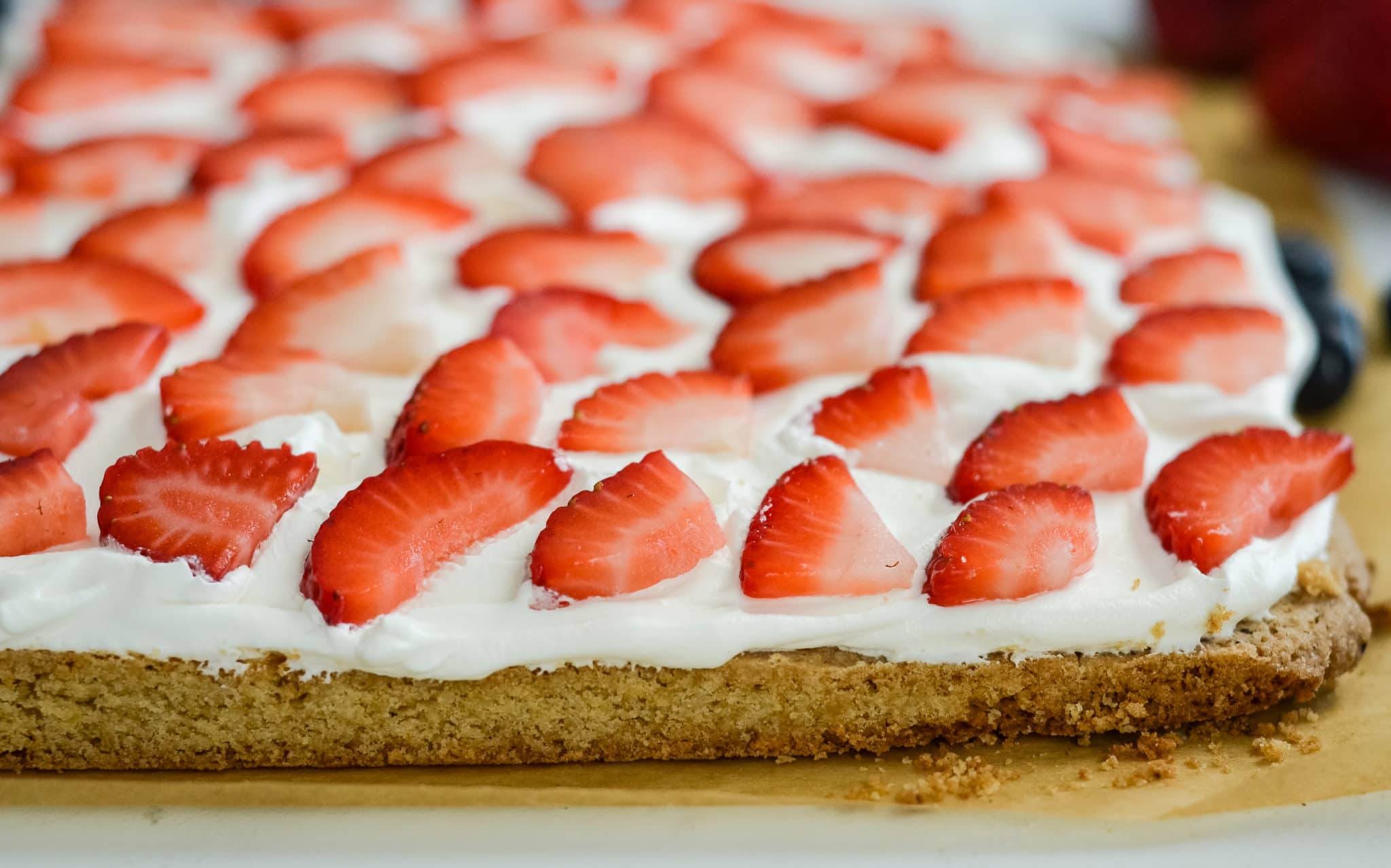american flag cookie cake