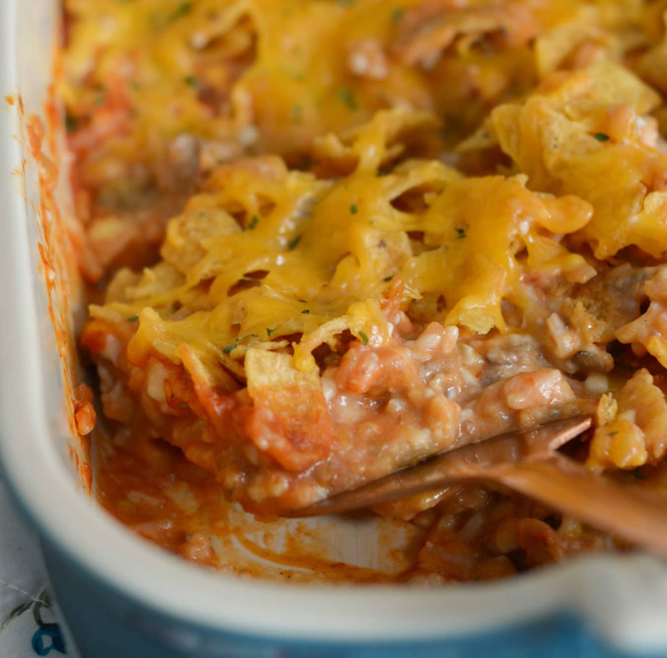 Easy Mexican Casserole (Gluten-Free Optional)