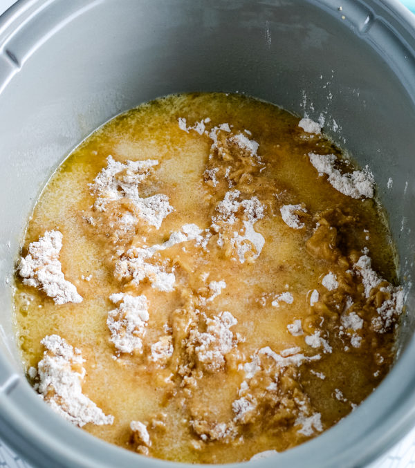 Crockpot Apple Cobbler (Gluten-Free)
