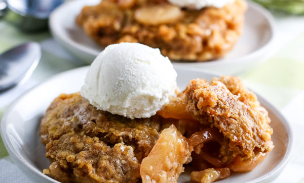 Crockpot Apple Cobbler (Gluten-Free)